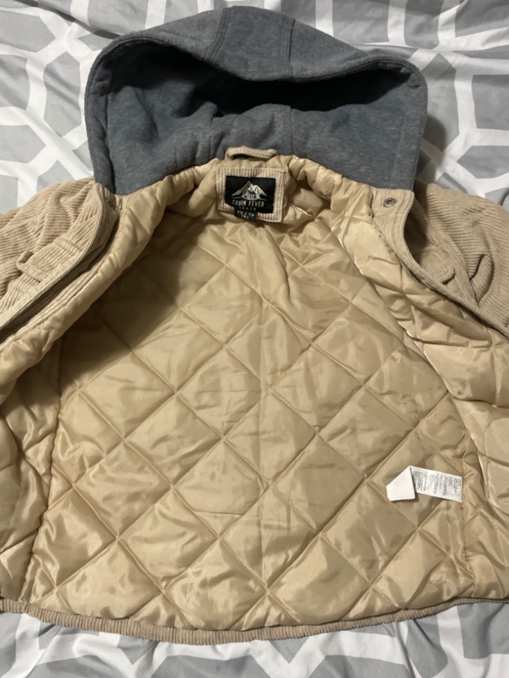 thick collared jacket - Picture 4 of 4